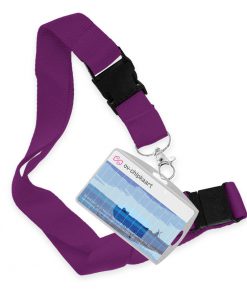 Keycord Breed Paars