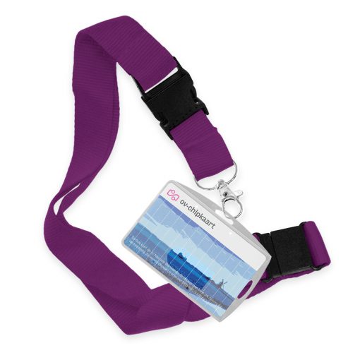 Keycord Breed Paars