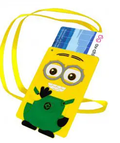 OV-hanger figuur Minion Groen