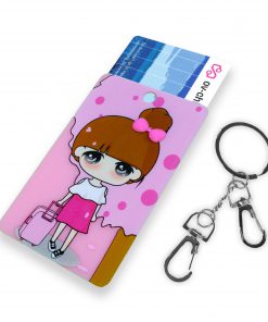 OV-hanger figuur Girl Roze