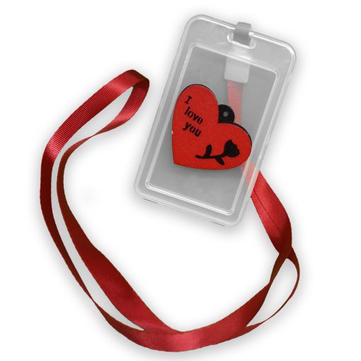 OV-hanger figuur I Love You