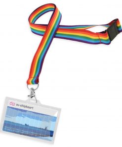 Keycord met Breakaway Regenboog