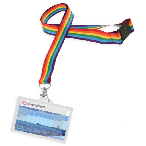 Keycord met Breakaway Regenboog