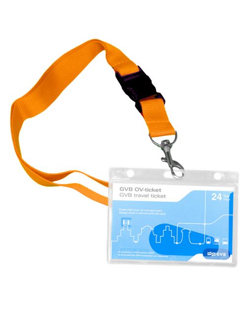 Keycord Breed Oranje OP=OP
