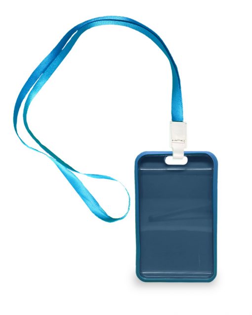 OV-hanger Blauw Keycord met pashouder