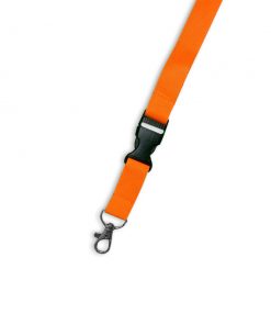 Keycord met Breakaway Oranje -20mm hanger