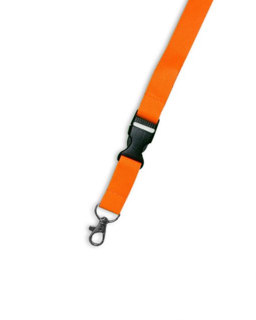 Keycord met Breakaway Oranje -20mm hanger