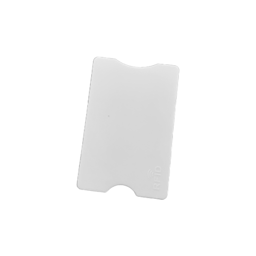 Pashouder RFID Wit